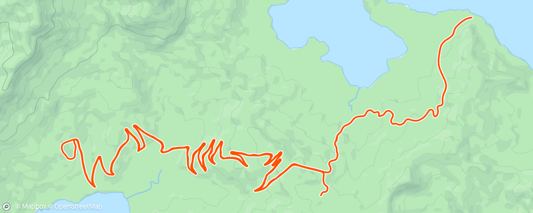 Mapa da atividade, Zwift - Watopia (TR Centennial -1)