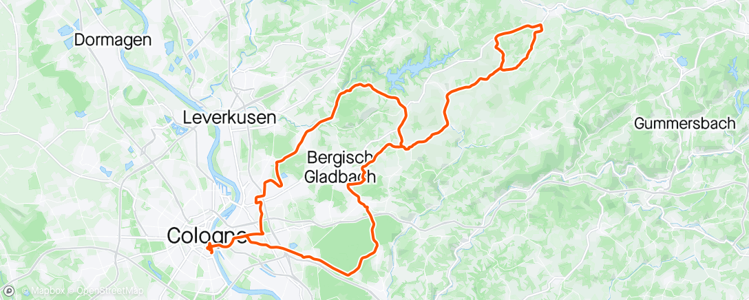 Mapa da atividade, Rund um Köln