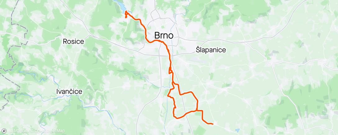 Map of the activity, Prígl