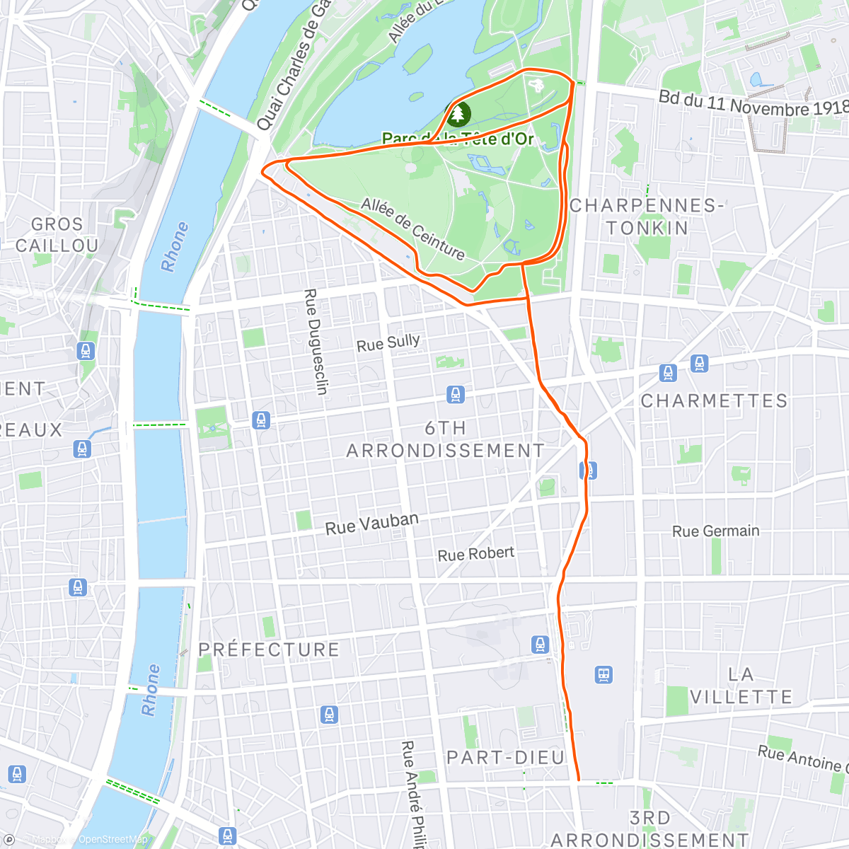 Map of the activity, 🏃 - Bien débuter la semaine 🌜