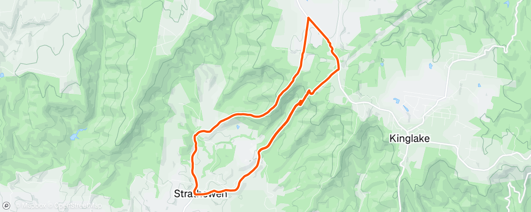 Map of the activity, 4x12 up, 6 down then easy