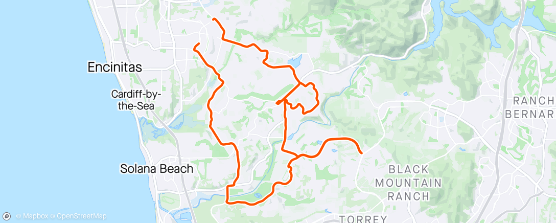 Map of the activity, Morning Ride #GP5000