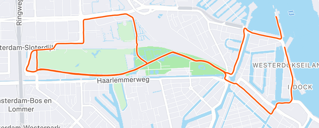 Map of the activity, Tempo 3-2-1