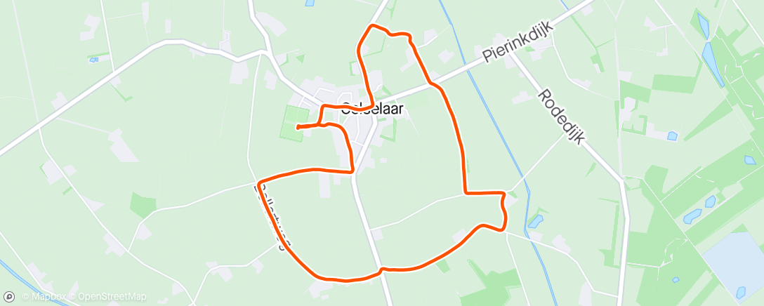 Map of the activity, Gaanzeloop