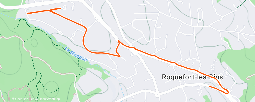 Mapa da atividade, Déblocage - Rappel allure (ca va pas être simple 😬) 
Prom'classic J-1