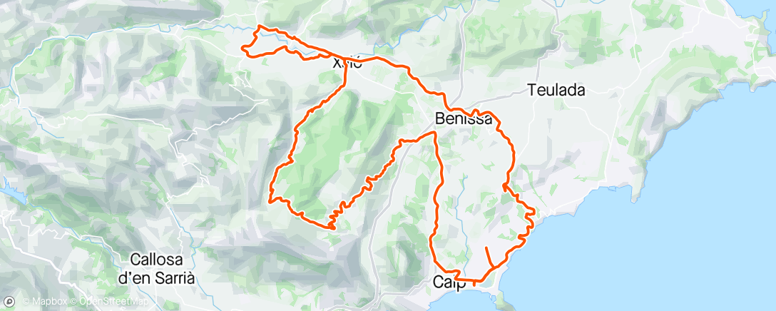 Map of the activity, Baguet dag 5