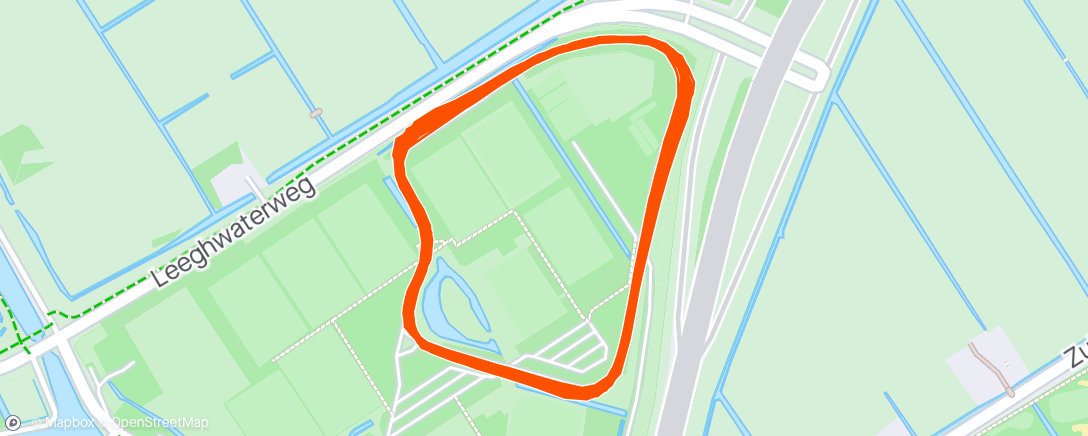 Map of the activity, Vuurlinie competitie DTS - P6