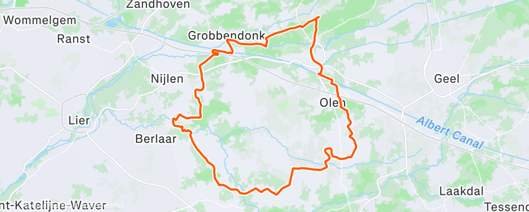 Map of the activity, Fresh air 🙌🏼