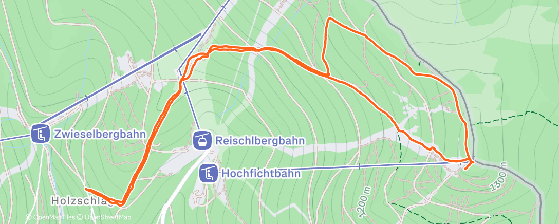 Map of the activity, Hrochficht