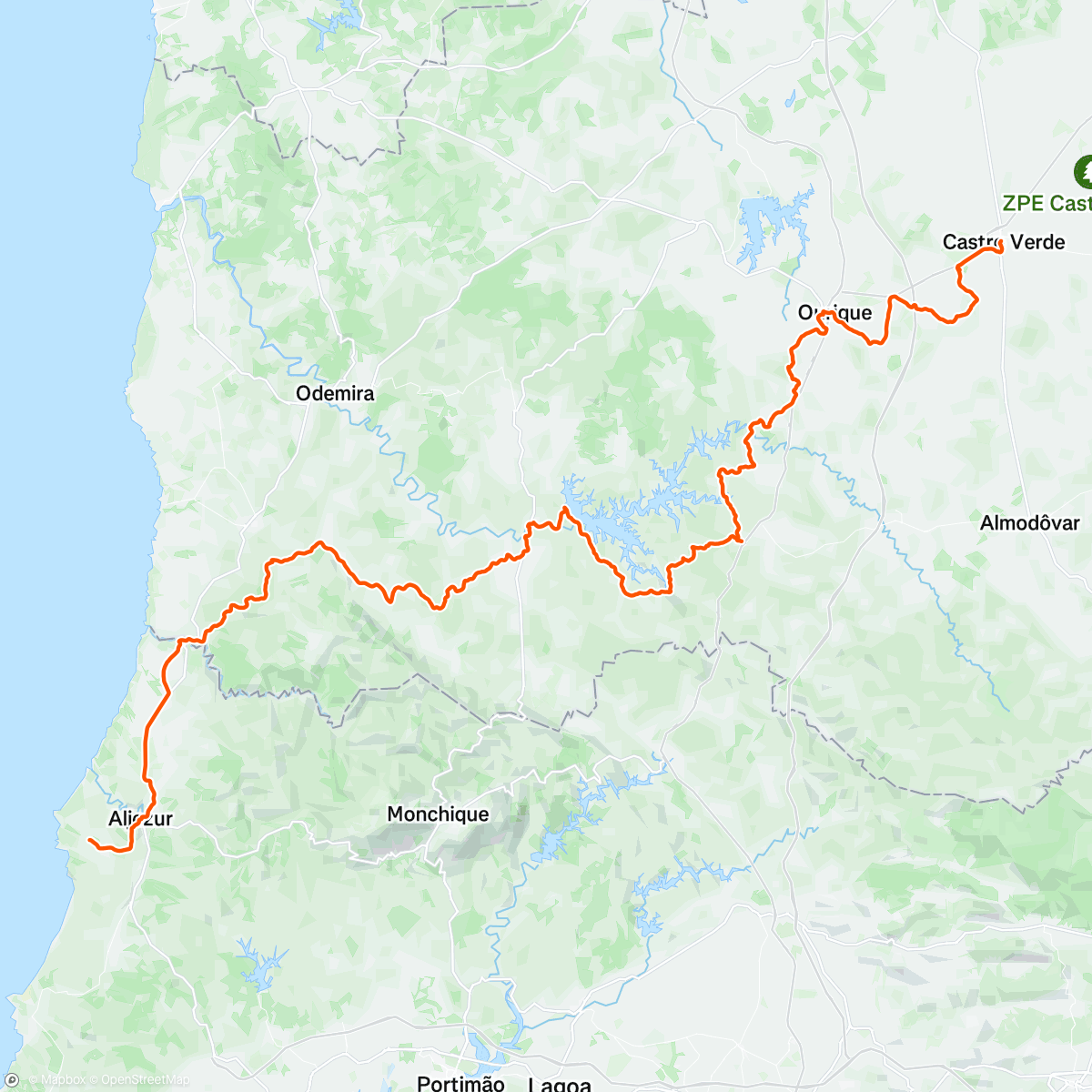 Map of the activity, EDT (alternativa)