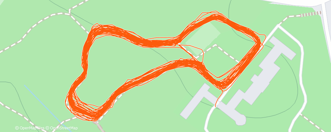 Map of the activity, Afternoon Ride