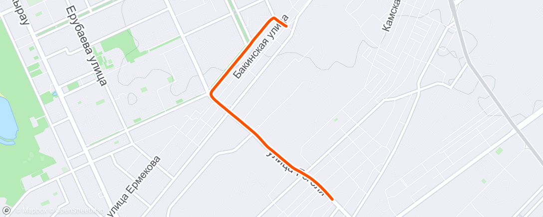 Map of the activity, 2024-04-23Ride