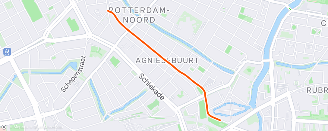 Map of the activity, Morning Ride