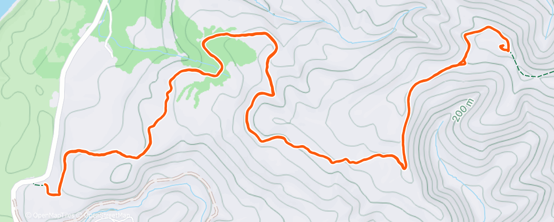 Карта физической активности (Lunch Run)