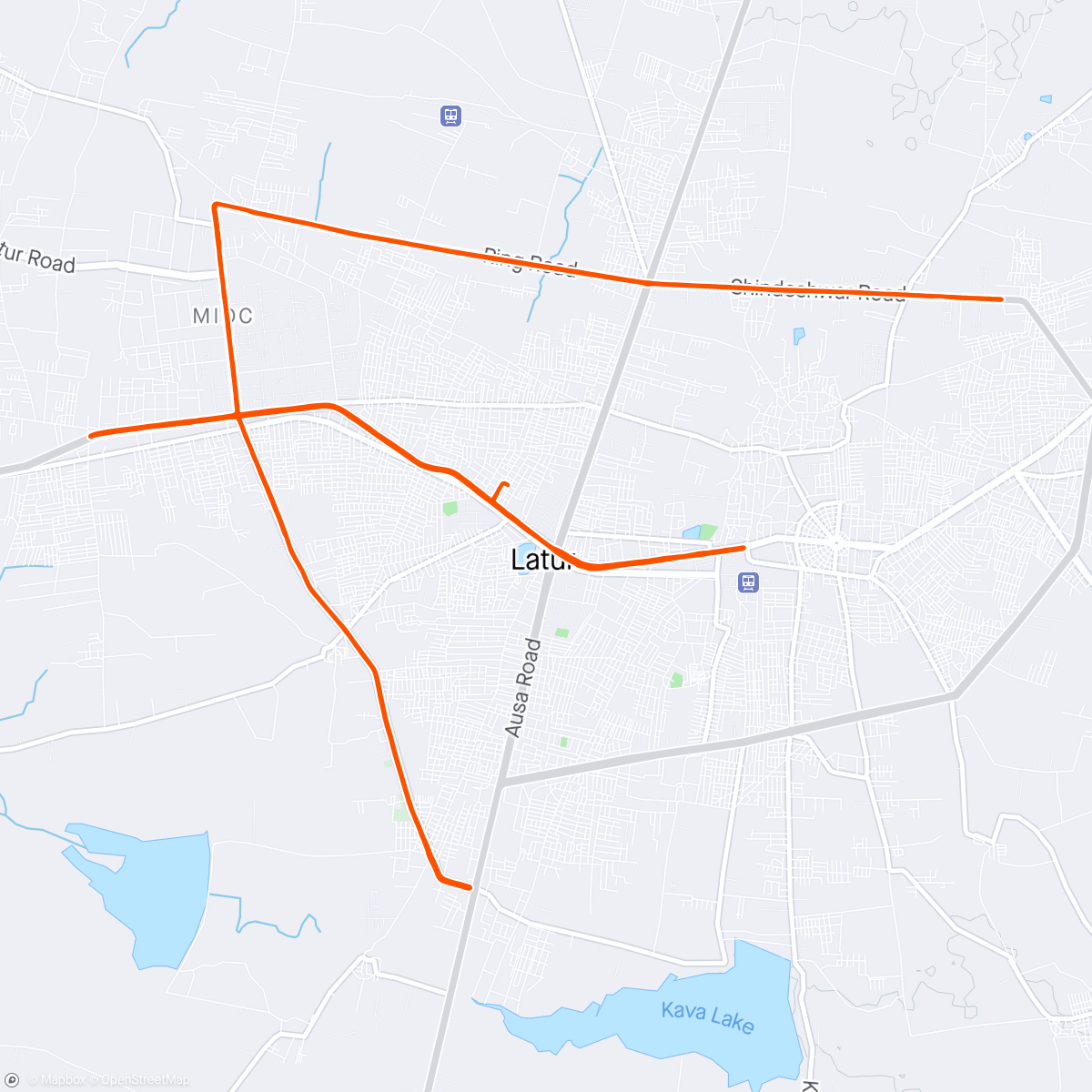 Map of the activity, 2023-09-22Ride