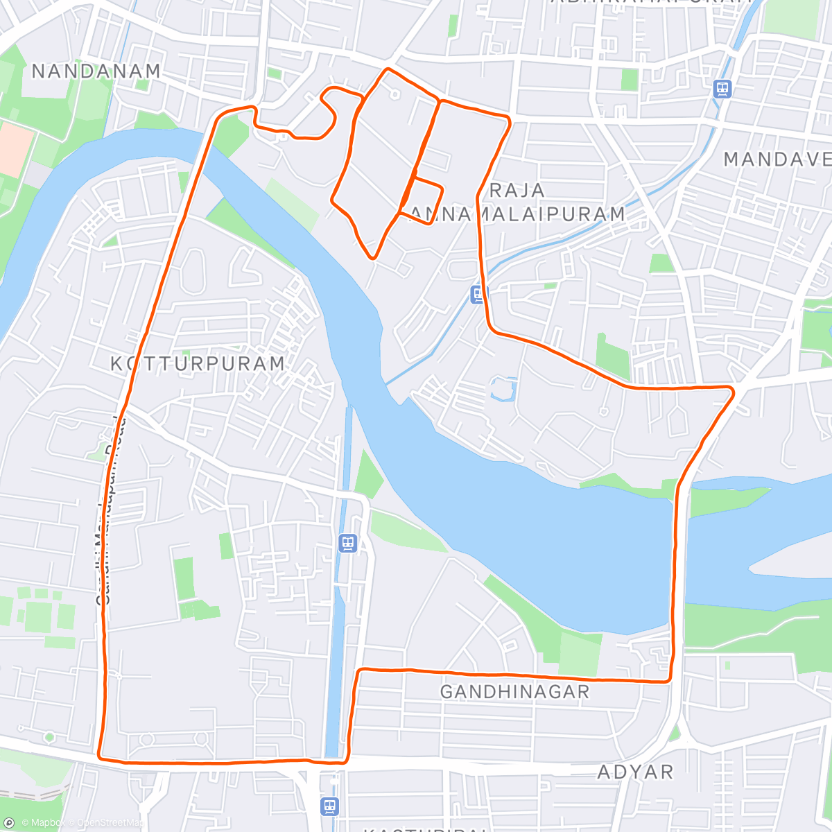Map of the activity, Morning Run  🌟🌟😅😅