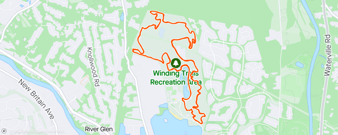 Map of the activity, Winding Trails MTB! 🥉