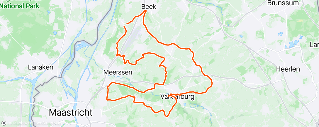 Map of the activity, Testing Louis' new Canyon Grail bike. :)