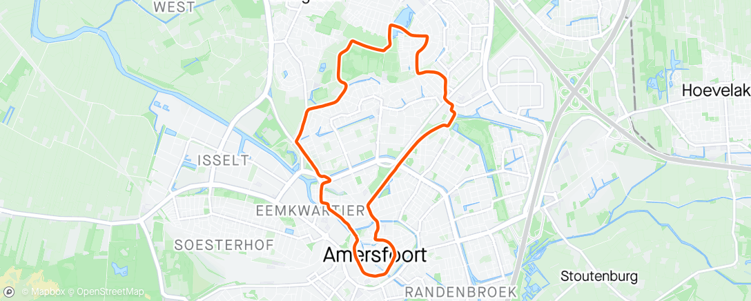 Carte de l'activité Duurloop