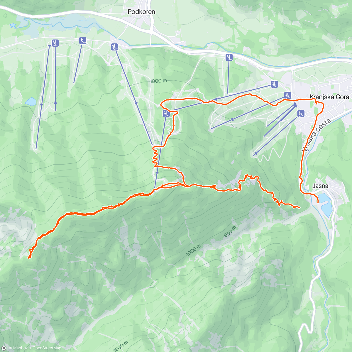 Map of the activity, Cipernik