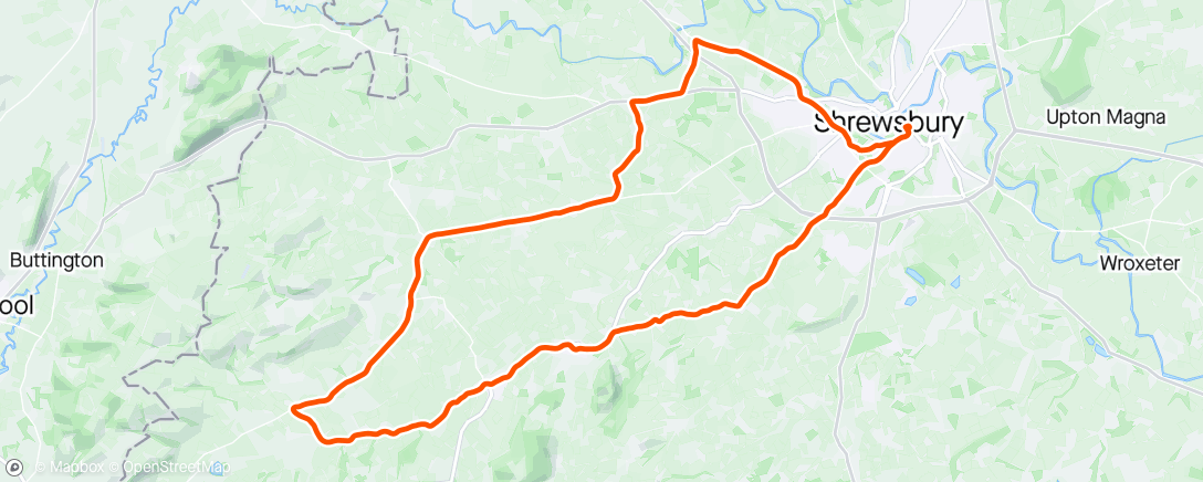 Map of the activity, Trek Group Ride