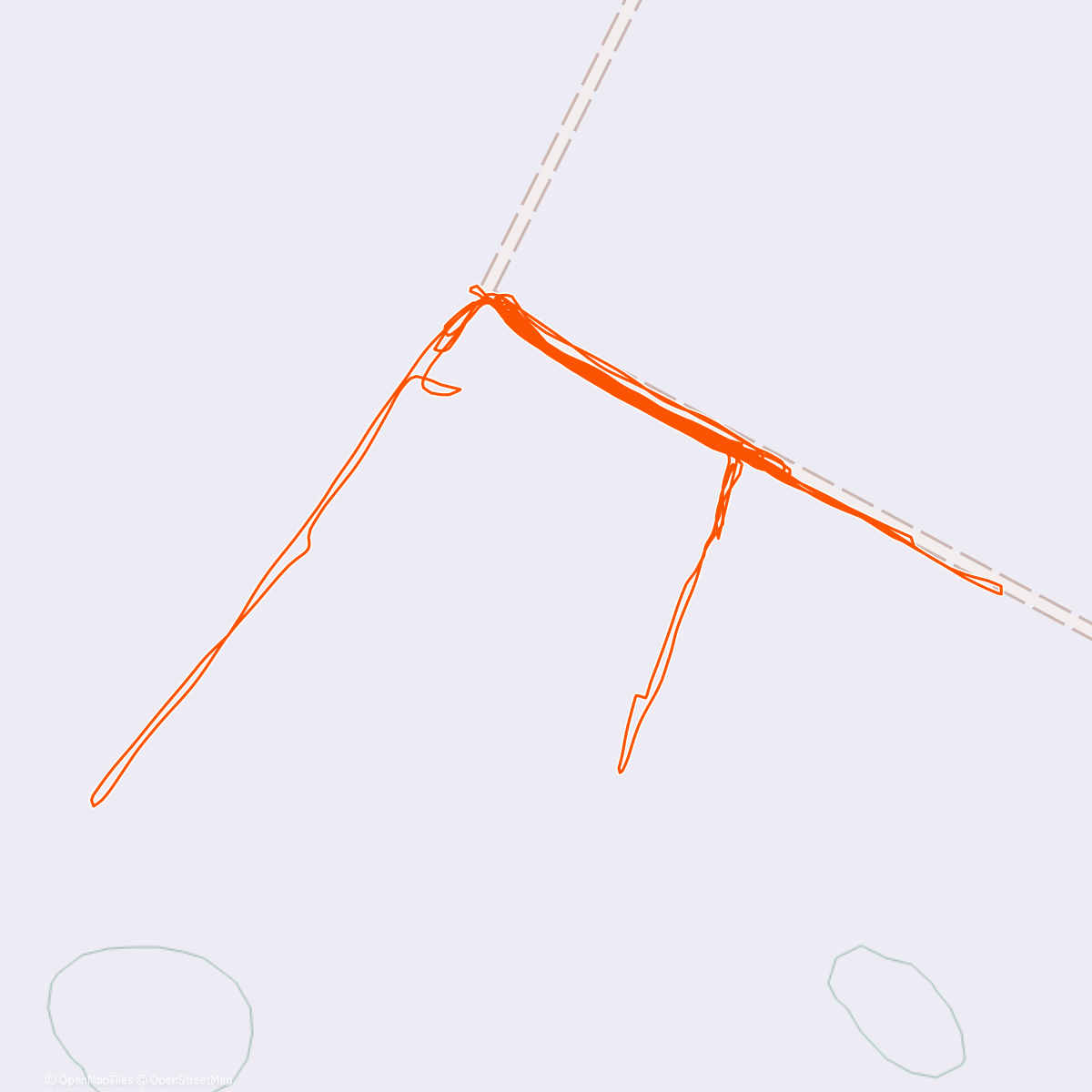 Map of the activity, Evening Running 🏃🏃