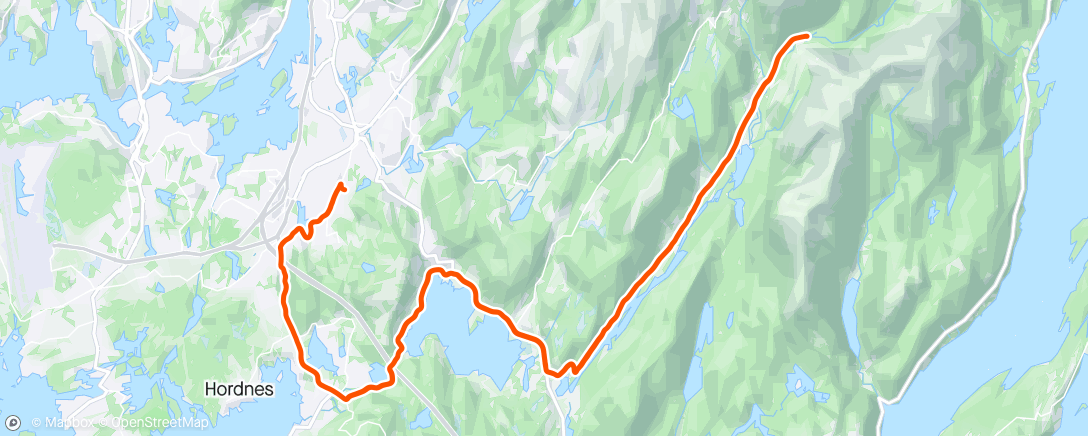 Map of the activity, Hausdalen