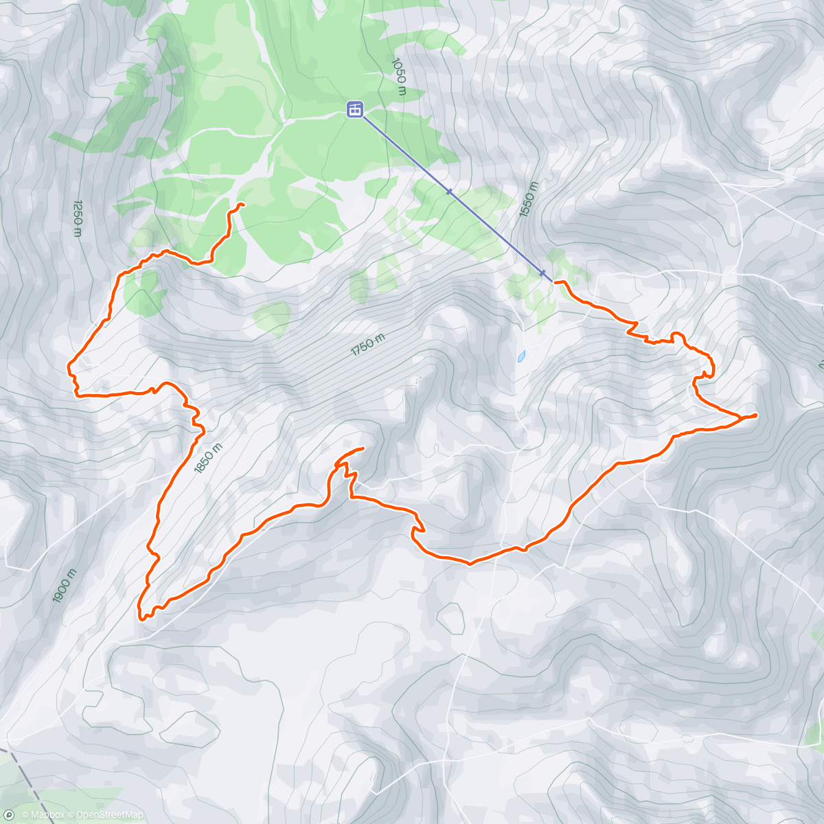 Kaart van de activiteit “Große Priel über Nordwand und Schermberg”