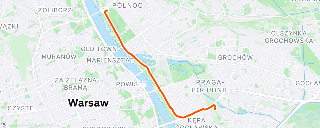 Map of the activity, Morning Gravel Ride