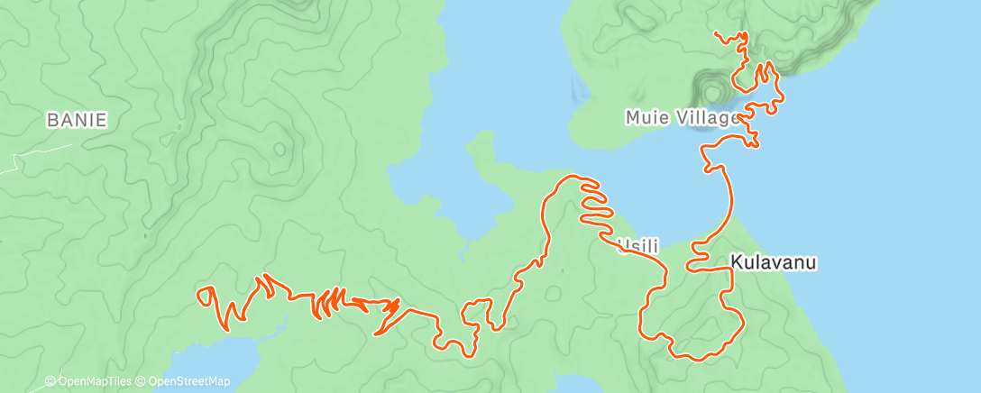 Map of the activity, Zwift - Quatch Quest in Watopia