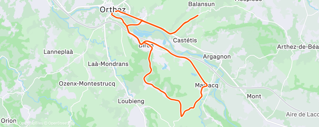 Карта физической активности (Bonheur tout frais 🥶)