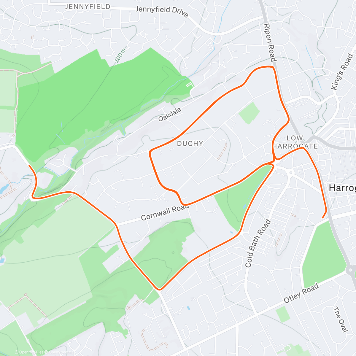 Map of the activity, Zwift - Race: Club Ladder 12650 on Queen's Highway After Party in Yorkshire