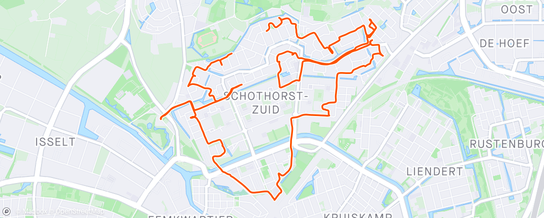 Mapa da atividade, Rondje Tjoep rond brengen met het nodige gespat.