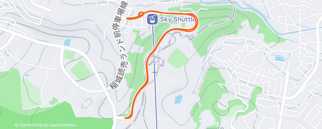 Map of the activity, Morning Ride