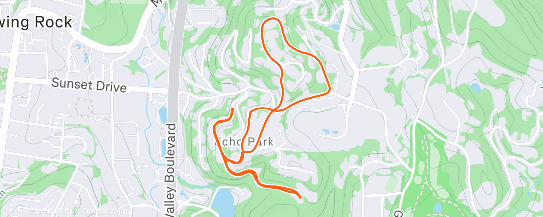 Carte de l'activité Walking feels so 🤤🥰