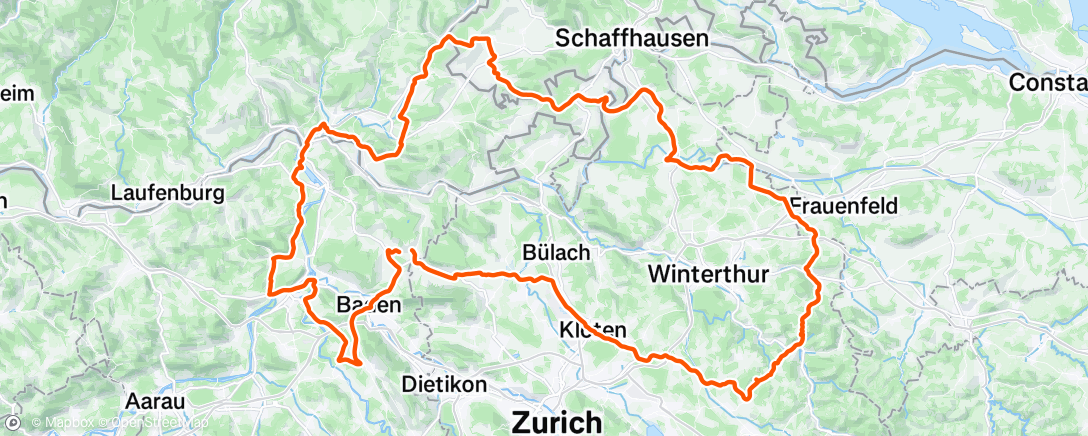 Map of the activity, The longer I ride - the better I feel 🤙