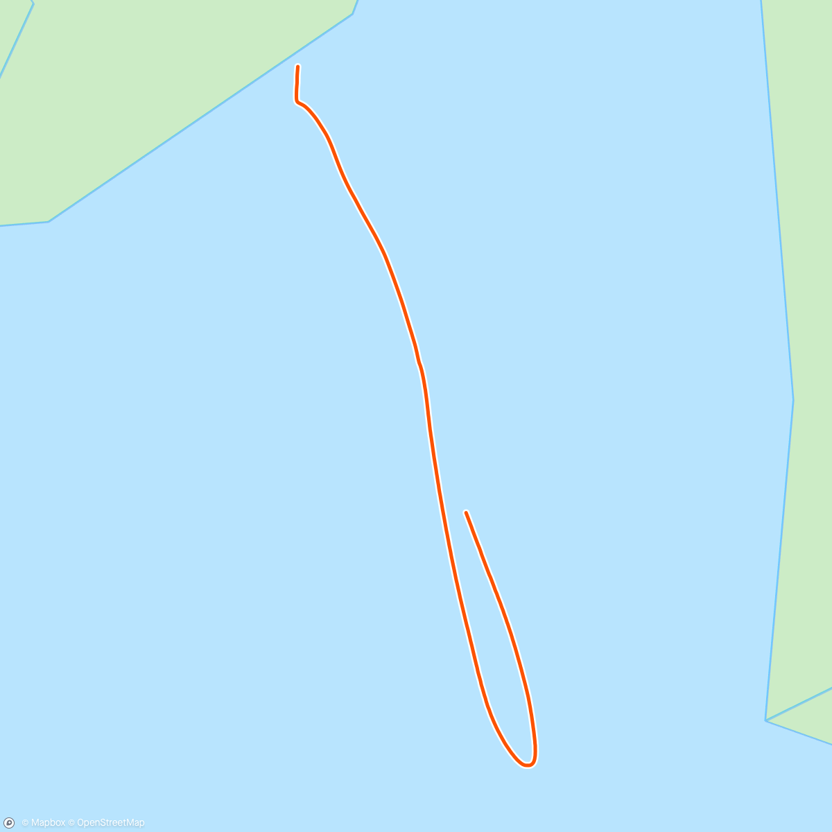 Map of the activity, Loch of the Lowes