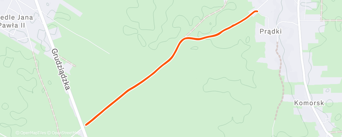 Map of the activity, Lunch Walk