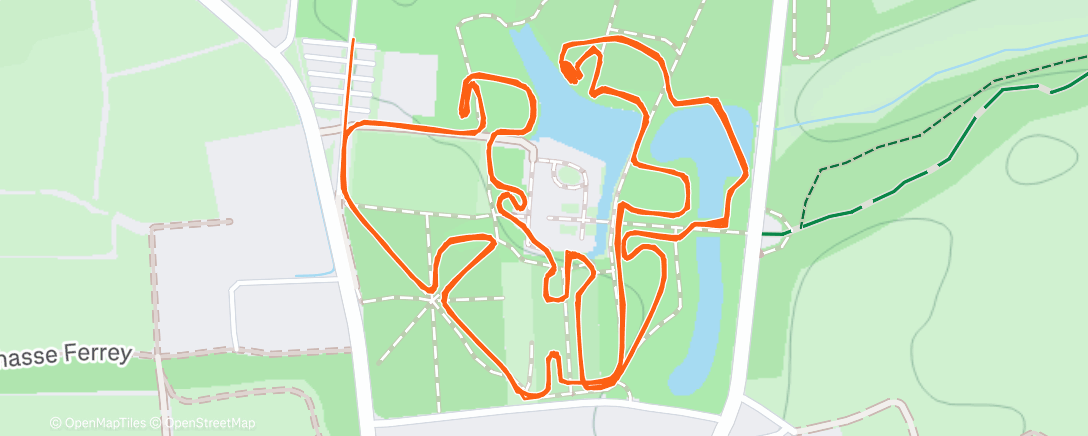 Map of the activity, WorldCup Flamanville 7de