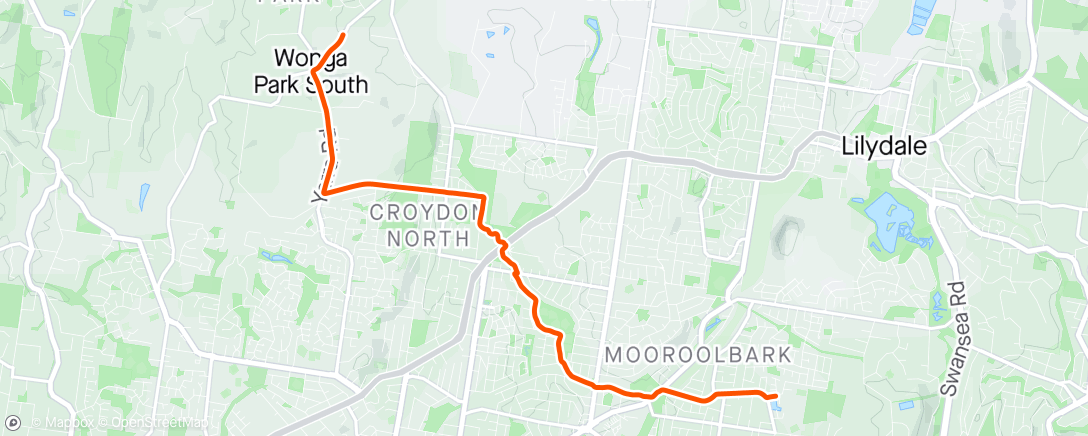 Map of the activity, Ride to School