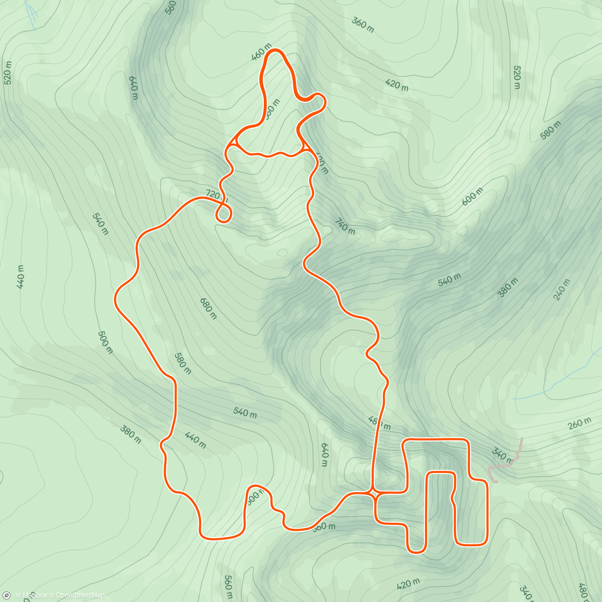 Map of the activity, Zwift - Scotland Smash in Scotland