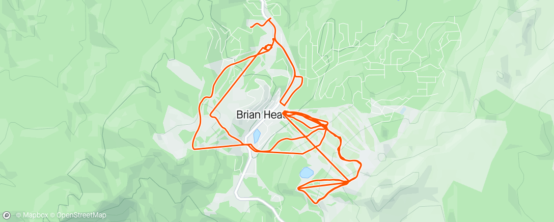 Map of the activity, Afternoon Alpine Ski