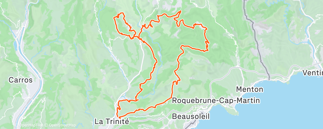 Map of the activity, El Clasico ☔