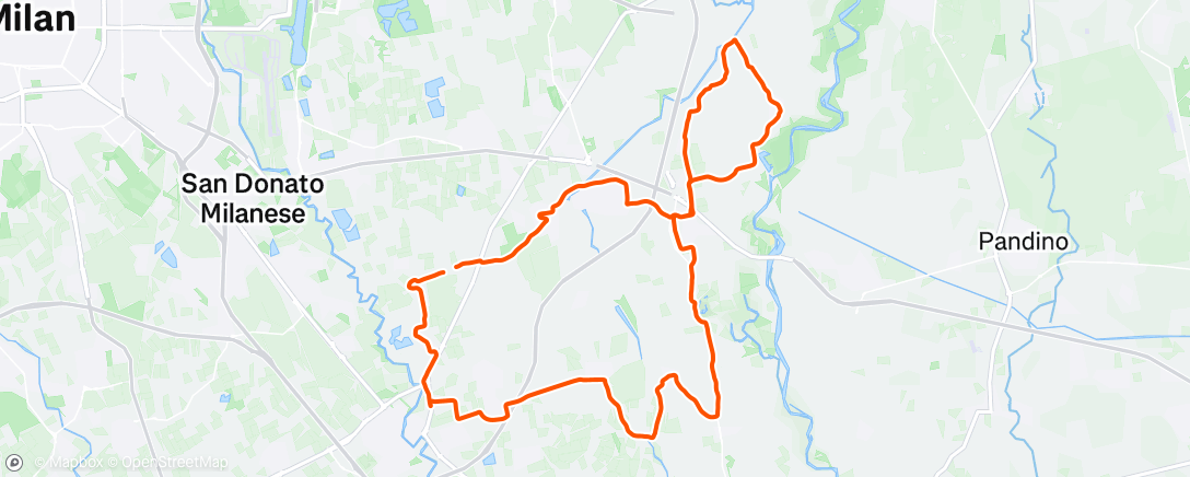 Map of the activity, Nebbia