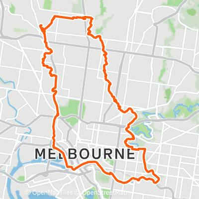 merri-monash-city loop | 49.6 km Cycling Route on Strava