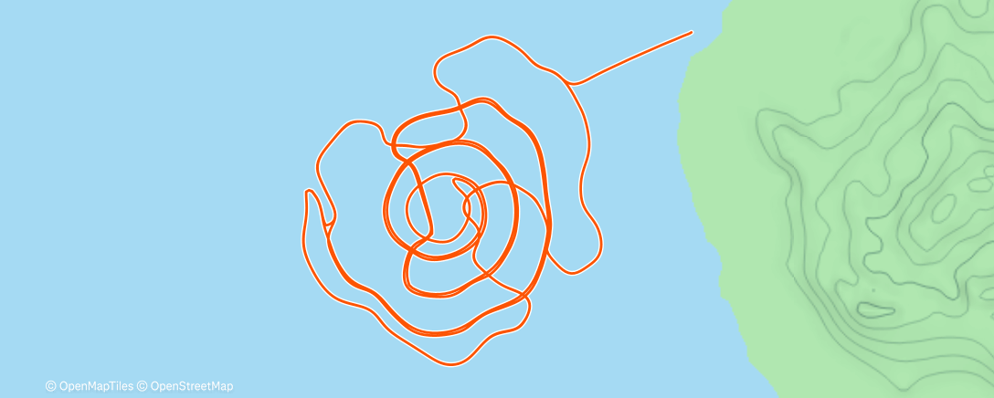 Map of the activity, Zwift - Whole Lotta Lava in Watopia