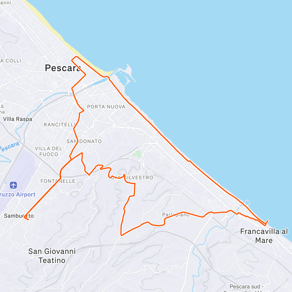 Map of the activity, Presto che è tardi 🇮🇹