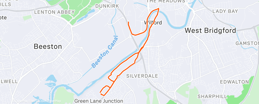 Map of the activity, Cool and fine