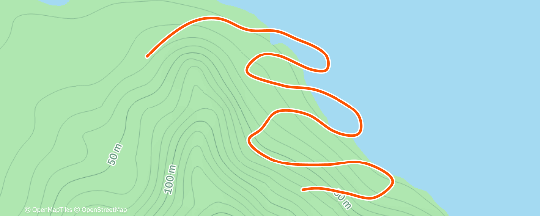 Map of the activity, Zwift - TrainerRoad: King on Mountain Mash in Watopia