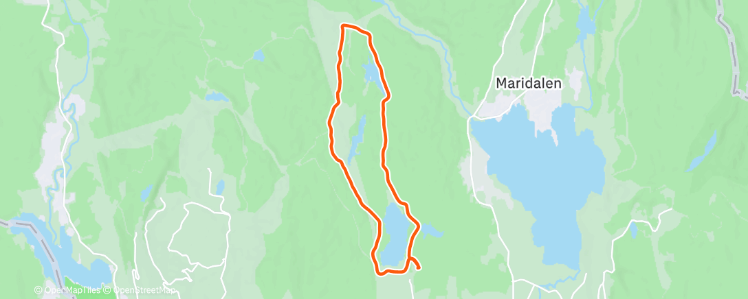 Карта физической активности (Venterunde med Yngvar 👍)